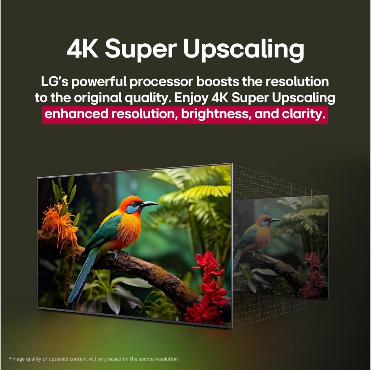 ⁦تلفزيون LG ذكي 50 بوصة UHD AI موديل 50UA84006LB – دقة 4K (إصدار 2025)⁩ - الصورة ⁦7⁩